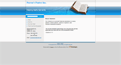 Desktop Screenshot of parsonspantry.org